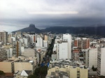 cloudy view of Rio de Janeiro